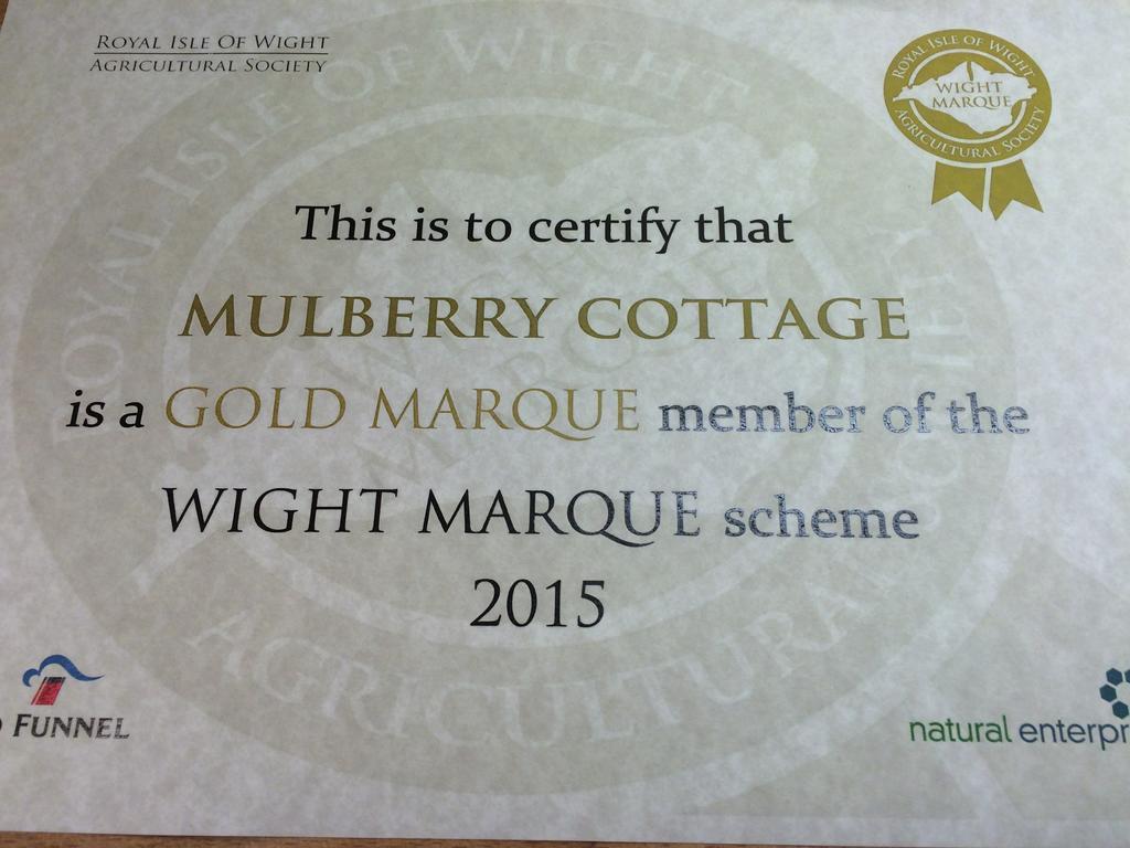 Mulberry Cottage B&B Bembridge Exterior foto